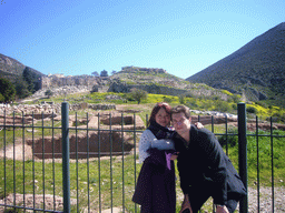 Tim and Miaomiao at Grave Circle B and the Acropolis of Mycenae