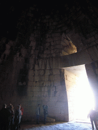 Inside the Tomb of Clytemnestra