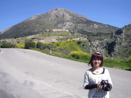 Miaomiao and the Acropolis of Mycenae