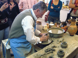 Pottery demonstration near Mycenae