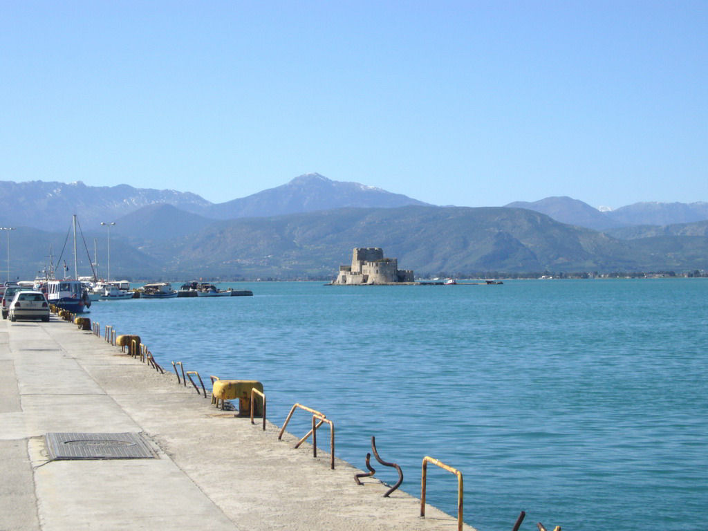 Bourtzi Castle in the harbour of Nafplion