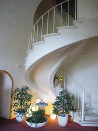 Staircase at the Parfumerie-Atelier Guy Delforge at the Citadel of Namur