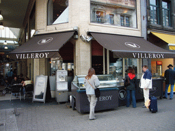 Front of the Tea Room Villeroy at the Rue de Fer