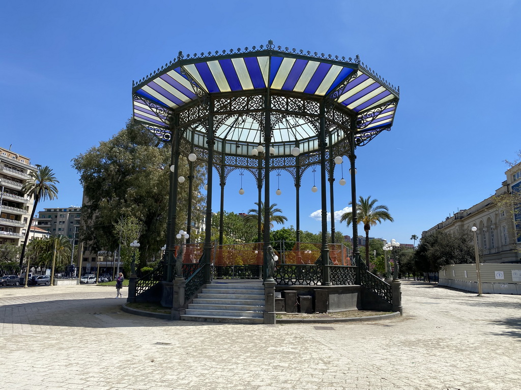 The Gazebo Armonica monument at the Villa Comunale park