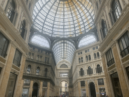 North side of the interior of the Galleria Umberto I gallery