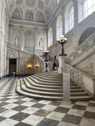 Main staircase at the Royal Palace of Naples