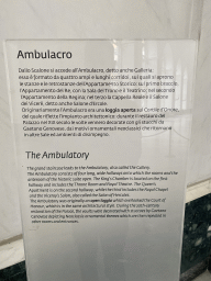 Information on the Ambulatory at the Royal Palace of Naples