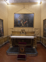 Altar at the Oratory at the Royal Palace of Naples