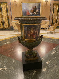 Vase at the Queen`s First Parlour at the Royal Palace of Naples