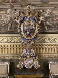 Vase at the Hercules Hall at the Royal Palace of Naples
