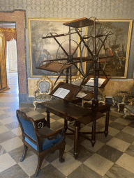 Rotating Reading Desk by Giovanni Uldrich at the Back Room at the Royal Palace of Naples