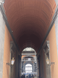 Passageway from the Gardens to the inner square of the Royal Palace of Naples