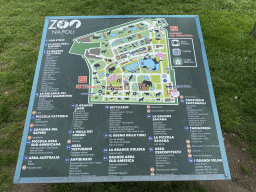 Map of the Zoo di Napoli