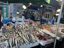 Fish at the Fish Market at the Via Santi Quaranta street