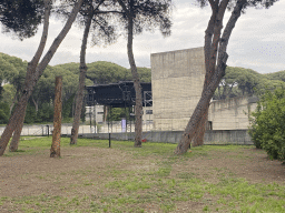 The Arena Flegrea, viewed from the Via Cardinale Guglielmo Massaia street