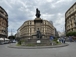 Front of the Vittorio Emanuele II Monument at the Piazza Giovanni Bovio square