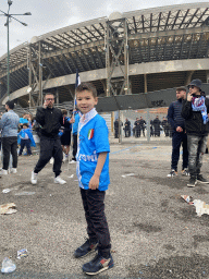 Max at the south side of the Stadio Diego Armando Maradona stadium, right after the football match SSC Napoli - Salernitana