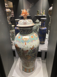 Porcelain vases at the First Floor of the Museo di Capodimonte museum