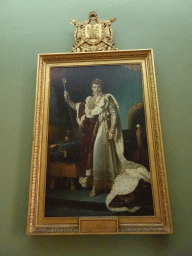 Portrait of Napoleon Bonaparte at the First Floor of the Museo di Capodimonte museum
