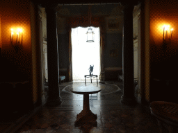 Interior of a room at the First Floor of the Museo di Capodimonte museum