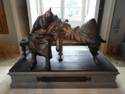 Sculpture at the First Floor of the Museo di Capodimonte museum