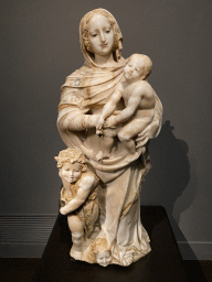 Statue at the exhibition `Gli Spagnoli a Napoli` at the Lower Floor of the Museo di Capodimonte museum