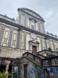 Front of the Basilica di San Paolo Maggiore church at the Piazza San Gaetano square