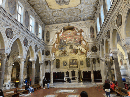 Interior of the Chapel of Santa Restituta at the Duomo di Napoli cathedral