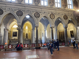 Interior of the Chapel of Santa Restituta at the Duomo di Napoli cathedral