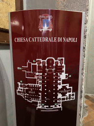 Floorplan of the Duomo di Napoli cathedral