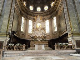 Altar at the apse of the Duomo di Napoli cathedral