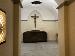 Tomb at the Crypt of San Gennaro at the Duomo di Napoli cathedral