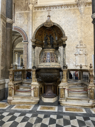 Baptismal Font at the Duomo di Napoli cathedral