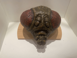 Scale model of an Ant`s head at the Bugs & Co building at the west side of the Città della Scienza museum