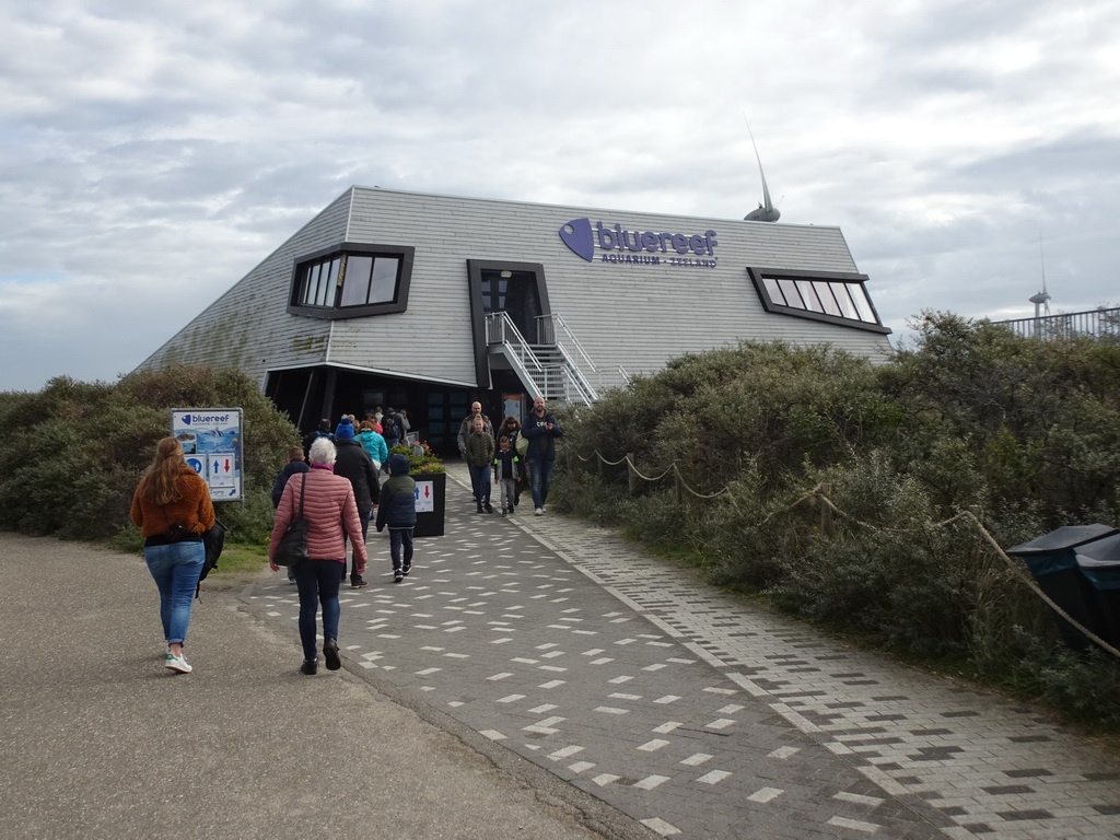 Front of the Blue Reef Aquarium at the Deltapark Neeltje Jans