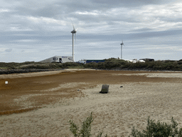 The Play Beach, the Blue Reef Aquarium, the Sea Lion enclosure and the Whale Expo at the Deltapark Neeltje Jans, viewed from the path to the tour of the Delta Works