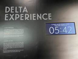Information on the Delta Experience at the Delta Expo at the Deltapark Neeltje Jans