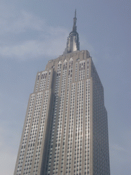 The top of the Empire State Building