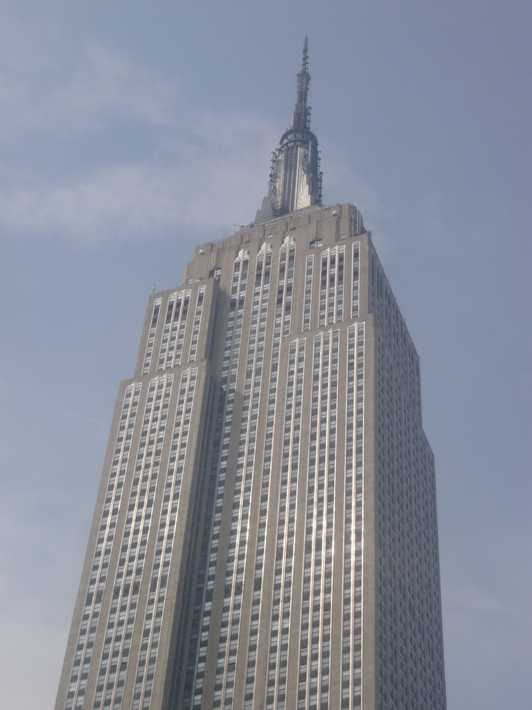 The top of the Empire State Building