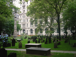 The cemetery of Trinity Church