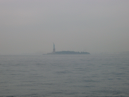 Liberty Island with the Statue of Liberty, from Battery Park