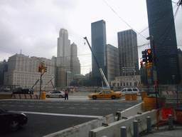 Ground Zero, the spot where the Twin Towers of the World Trade Center (WTC) stood