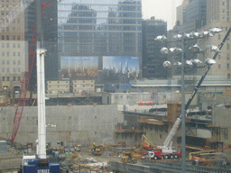 Ground Zero, the spot where the Twin Towers of the World Trade Center (WTC) stood