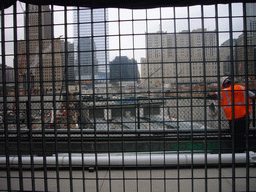 Ground Zero, the spot where the Twin Towers of the World Trade Center (WTC) stood