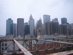 View on Manhattan from Brooklyn Bridge