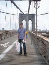 Tim at Brooklyn Bridge