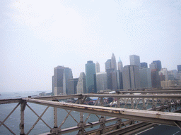 View on Manhattan from Brooklyn Bridge