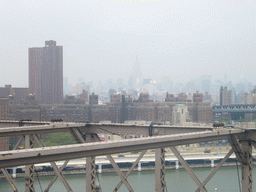 View on Manhattan from Brooklyn Bridge