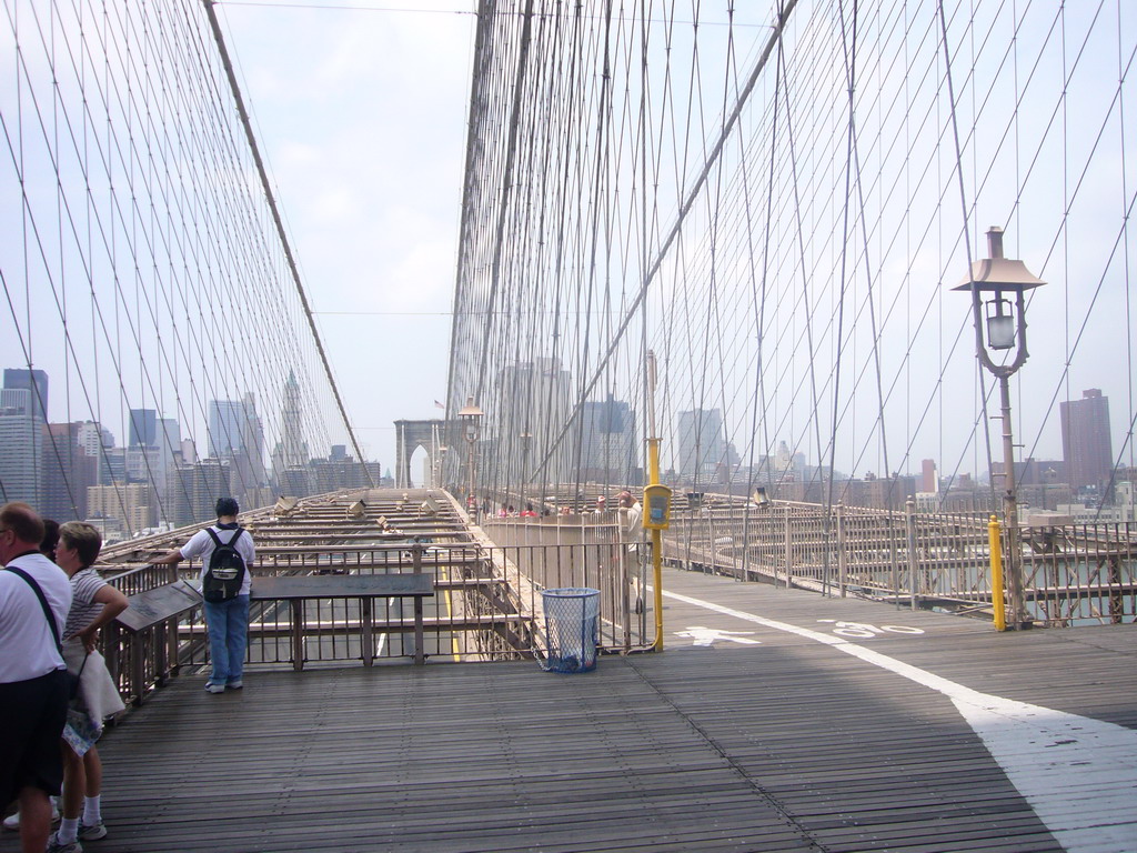 Brooklyn Bridge and Manhattan