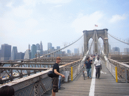 Brooklyn Bridge and Manhattan